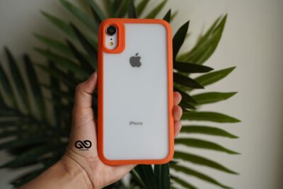 Rugged Border Clear Case For iPhone X/Xs