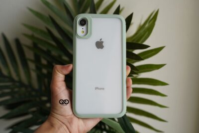 Rugged Border Clear Case For iPhone X/Xs