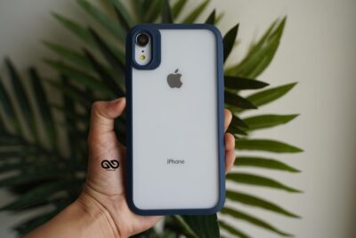 Rugged Border Clear Case For iPhone X/Xs