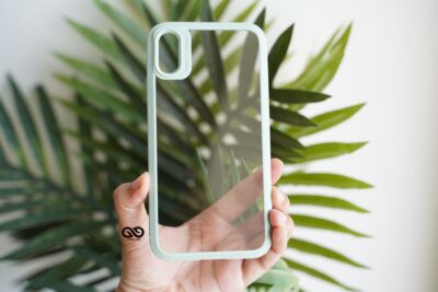 Rugged Border Clear Case For iPhone X/Xs