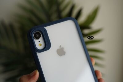 Rugged Border Clear Case For iPhone X/Xs
