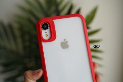 Rugged Border Clear Case For iPhone X/Xs