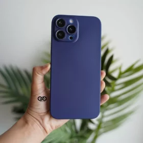 Sapphire Blue Ultra Thin Slim Case for iPhone 13 Pro Max