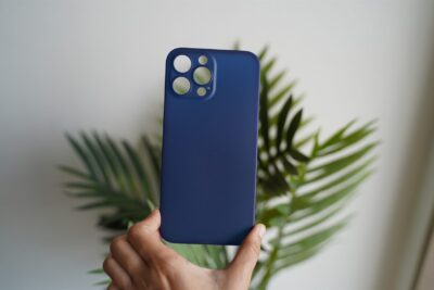 Sapphire Blue Ultra Thin Slim Case for iPhone 13 Pro Max