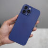 Sapphire Blue Ultra Thin Slim Case for iPhone 13 Pro