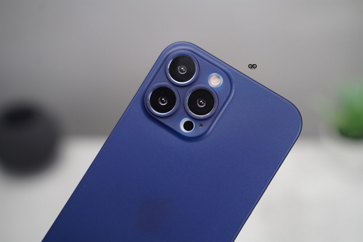 Sapphire Blue Ultra Thin Slim Case for iPhone 13 Pro