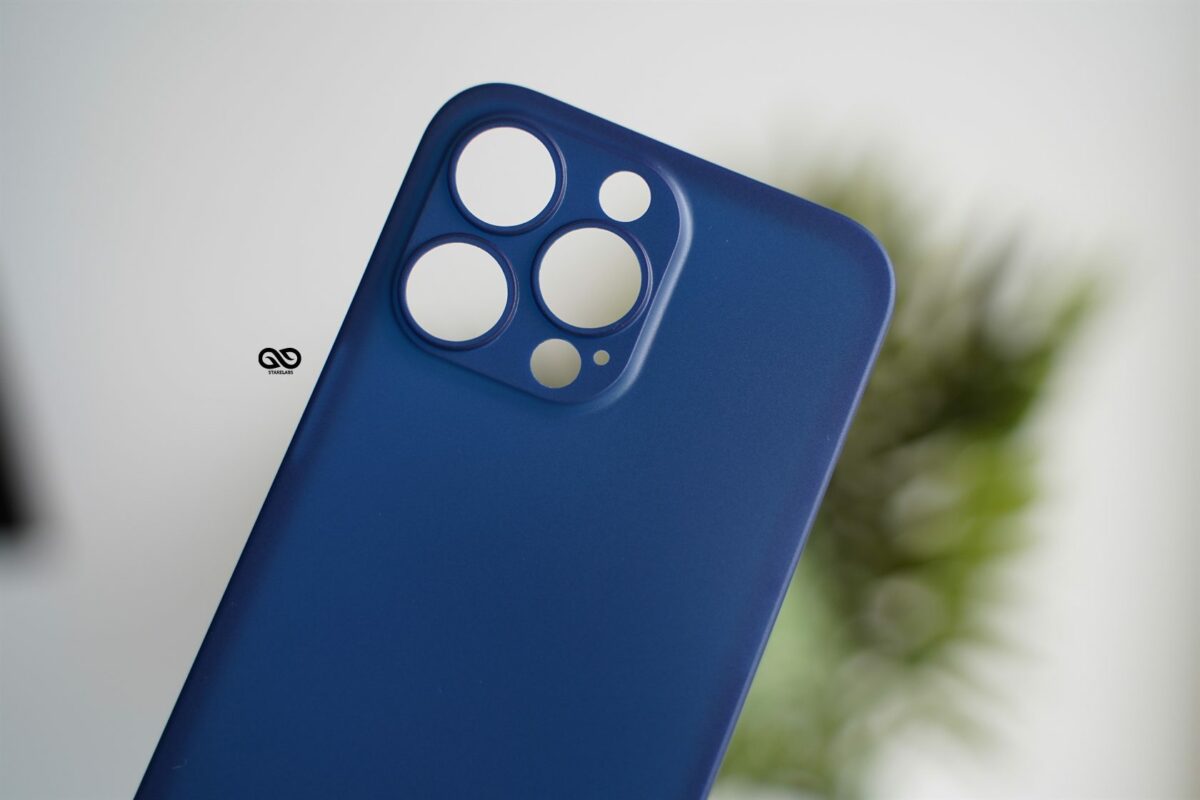 Azure Blue Ultra Thin Slim Case for iPhone 14 Pro Max