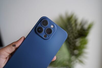 Azure Blue Ultra Thin Slim Case for iPhone 14 Pro Max