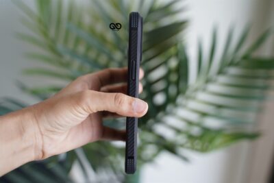 Carbon Rugged Border Case For iPhone 13 Pro Max