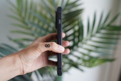 Carbon Rugged Border Case For iPhone 13 Pro Max