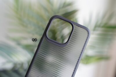 Carbon Rugged Border Case For iPhone 13 Pro Max