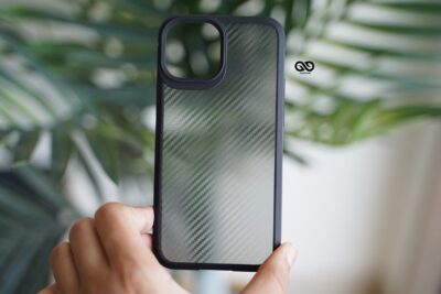 Carbon Rugged Border Case For iPhone 13 Pro Max