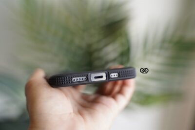 Carbon Rugged Border Case For iPhone 13 Pro Max
