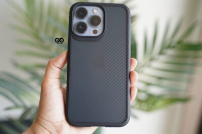 Carbon Rugged Border Case For iPhone 13 Pro Max