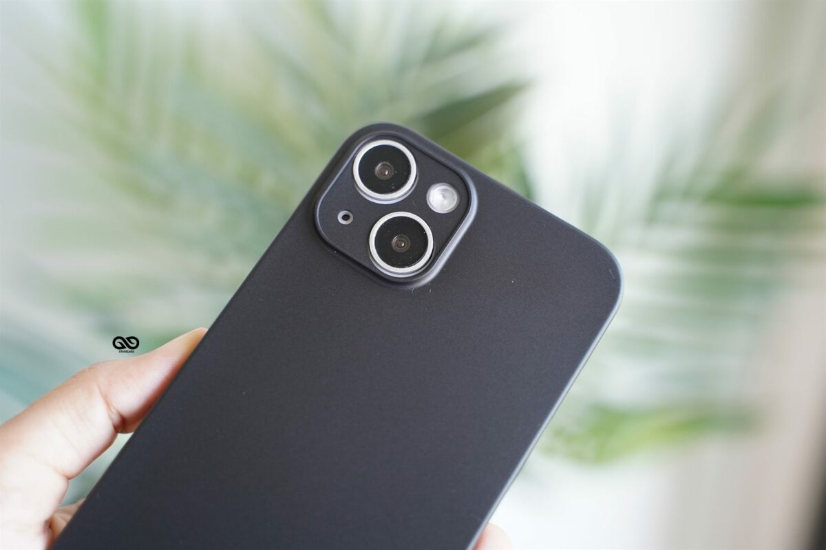 Dark Black Ultra Thin Case for iPhone 13 Mini