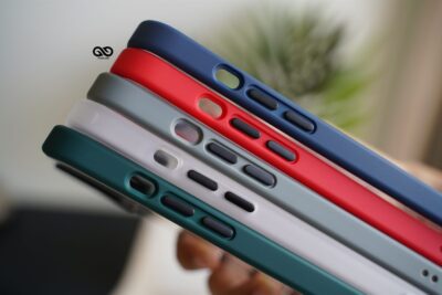 Blue Drop Proof Transparent Sleek Case For iPhone 13 Pro Max