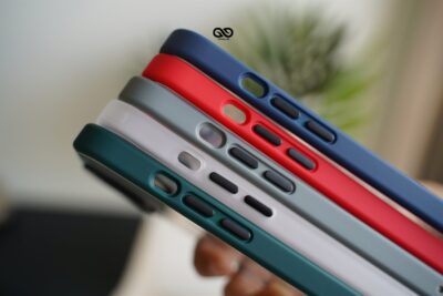 Blue Drop Proof Transparent Sleek Case For iPhone 13 Pro Max