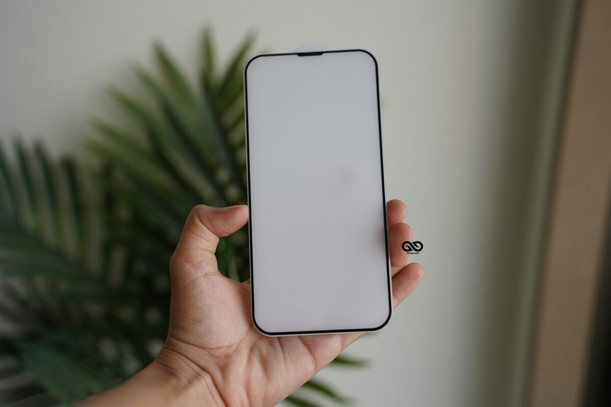 Dust grill Tempered glass for iPhone 13