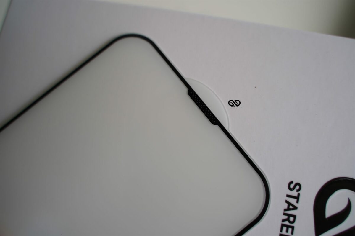 Dust grill Tempered glass for iPhone 14