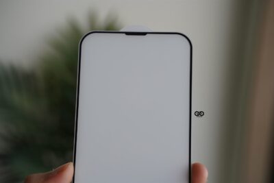 Dust grill Tempered glass for iPhone 14