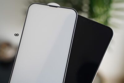 Dust grill Tempered glass for iPhone 14