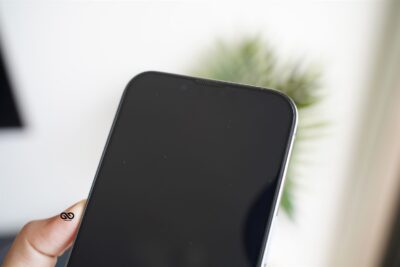 Dust grill Tempered glass for iPhone 14