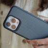 Carbon Rugged Border Case For iPhone 13 Pro Max