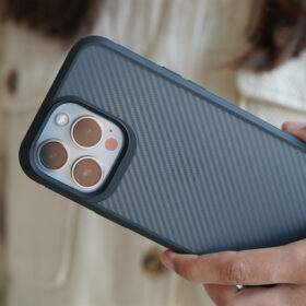 Carbon Rugged Border Case For iPhone 13 Pro Max