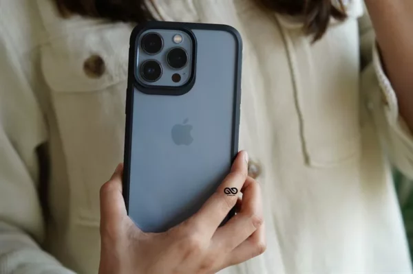 Rugged Border Clear Case For iPhone 13 Pro Max