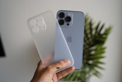 Frosted White Ultra Thin Slim Case for iPhone 13 Pro Max