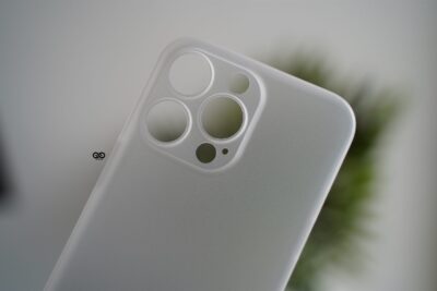 Frosted White Ultra Thin Slim Case for iPhone 13 Pro Max