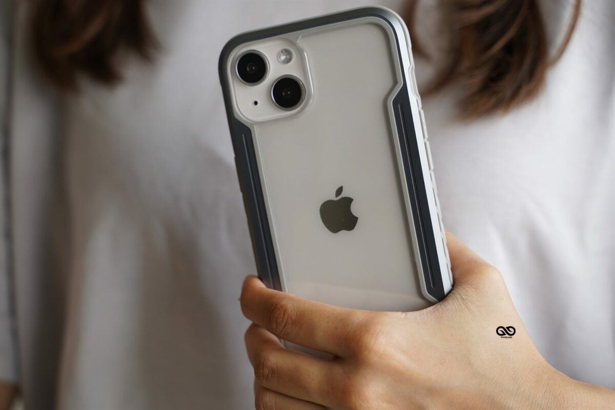 Grey Tactical Defense Case For iPhone 14