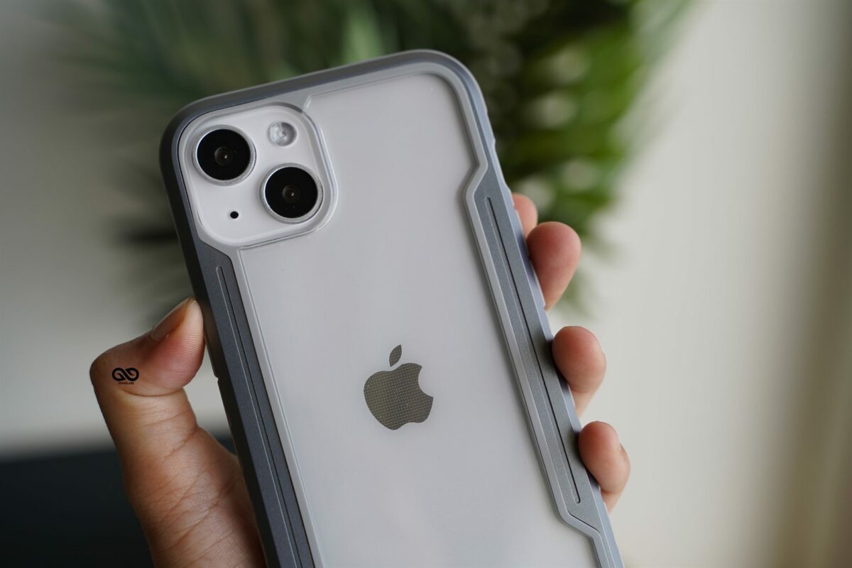 Grey Tactical Defense Case For iPhone 14 Plus