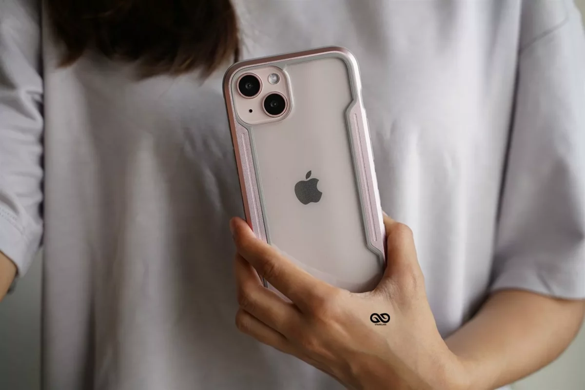 Lemonade Pink Tactical Defense Case For iPhone 13 Mini