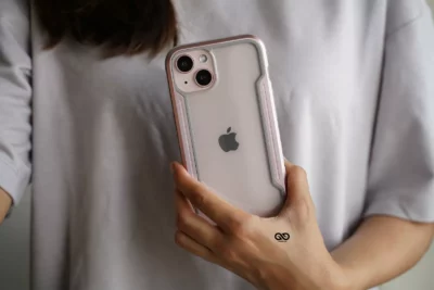 Lemonade Pink Tactical Defense Case For iPhone 13 Mini