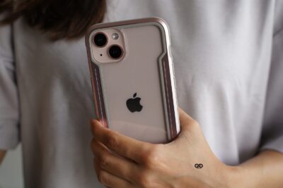 Lemonade Pink Tactical Defense Case For iPhone 13 Mini