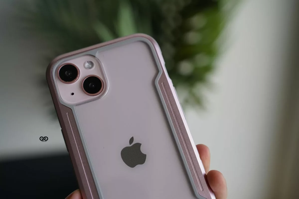 Lemonade Pink Tactical Defense Case For iPhone 13 Mini