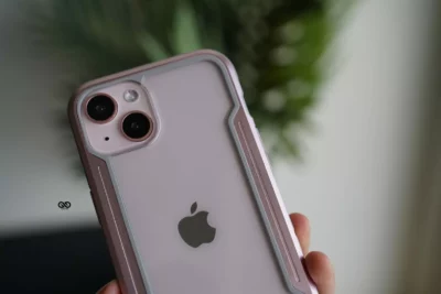 Lemonade Pink Tactical Defense Case For iPhone 13 Mini