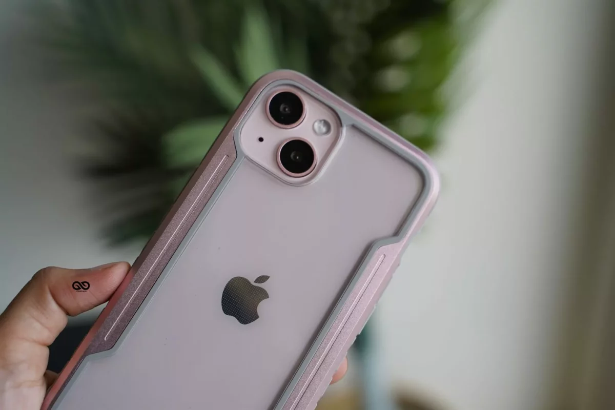 Lemonade Pink Tactical Defense Case For iPhone 13 Mini