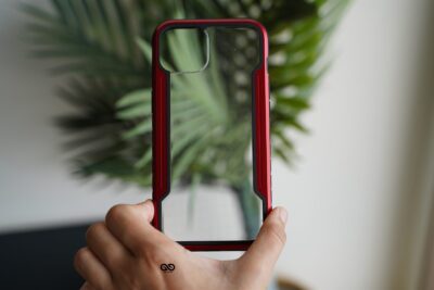 Red Tactical Defense Case For iPhone 13 Mini