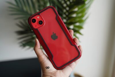 Red Tactical Defense Case For iPhone 13 Mini
