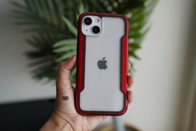 Red Tactical Defense Case For iPhone 13 Mini