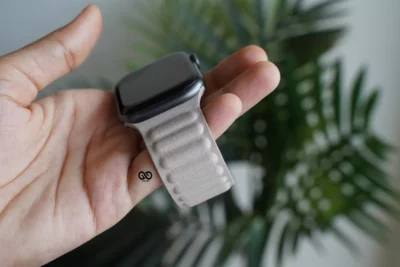 Soft Beige Latest Leather Magnetic Band for Apple Watch 42MM 41MM 40MM Series 4 5 6 7 8 9 10 SE SE 2 Gen