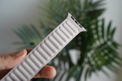 Soft Beige Latest Leather Magnetic Band for Apple Watch 42MM 41MM 40MM Series 4 5 6 7 8 9 10 SE SE 2 Gen