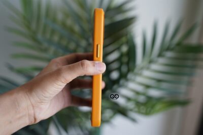 Vegan Leather Case for iPhone 13 Pro (Metal Buttons)