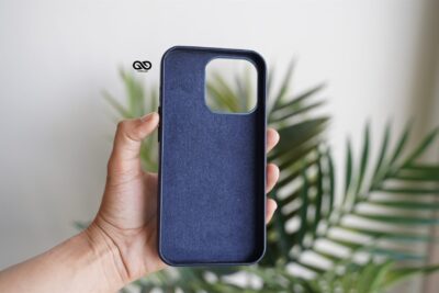 Vegan Leather Case for iPhone 13 Pro (Metal Buttons)