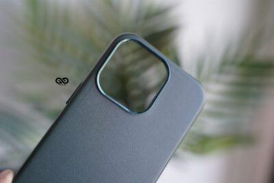 Vegan Leather Case for iPhone 13 Pro (Metal Buttons)