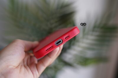 Vegan Leather Case for iPhone 13 Pro (Metal Buttons)