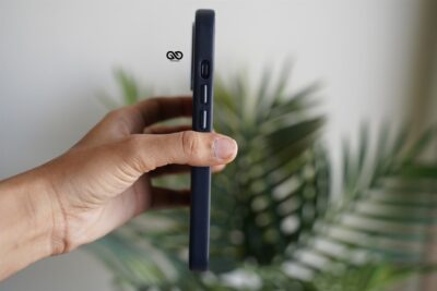 Vegan Leather Case for iPhone 13 Pro (Metal Buttons)