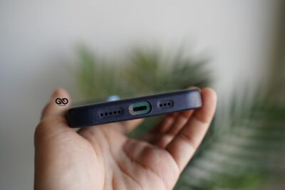 Vegan Leather Case for iPhone 13 Pro (Metal Buttons)